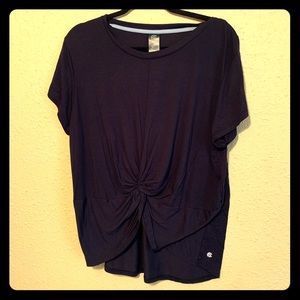 Champion super soft front knot workout tee